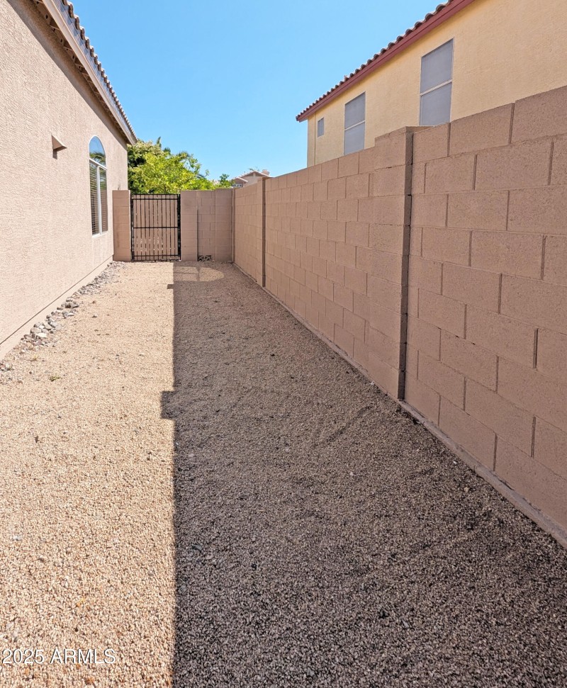 west side yard