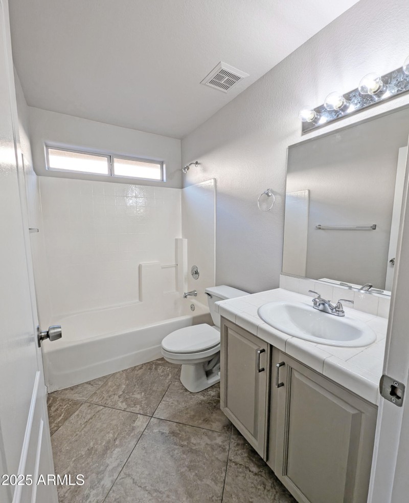 hall bathroom (downstairs)