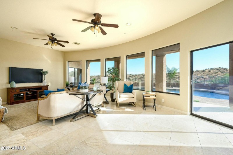 Downstairs family room