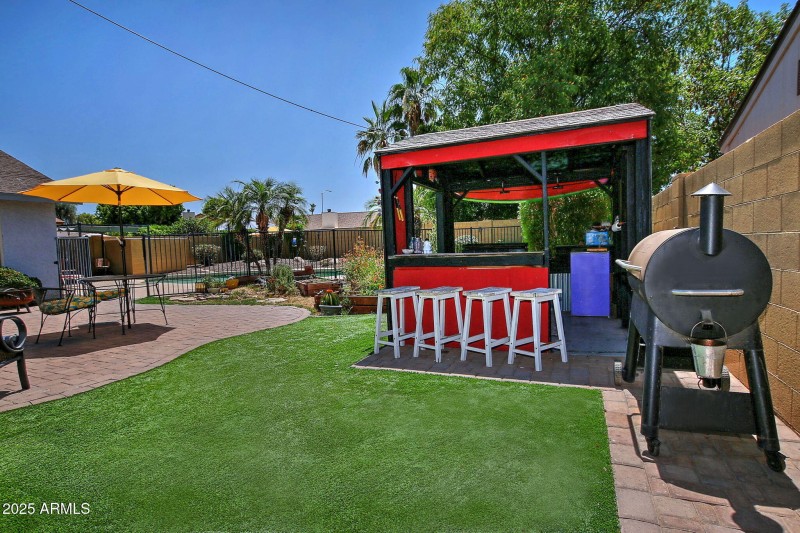 Back yard
