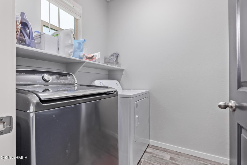 upstairs laundry room