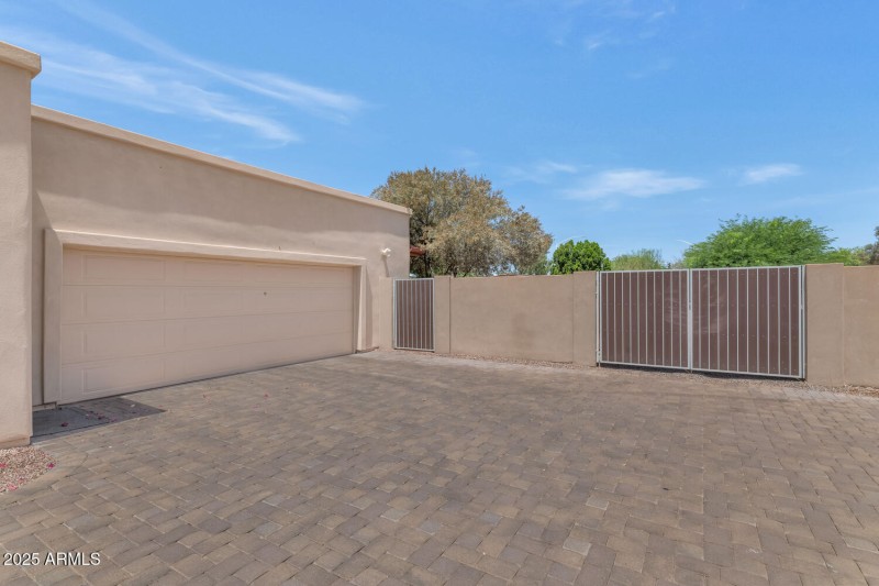 2 Car Garage & RV Gate