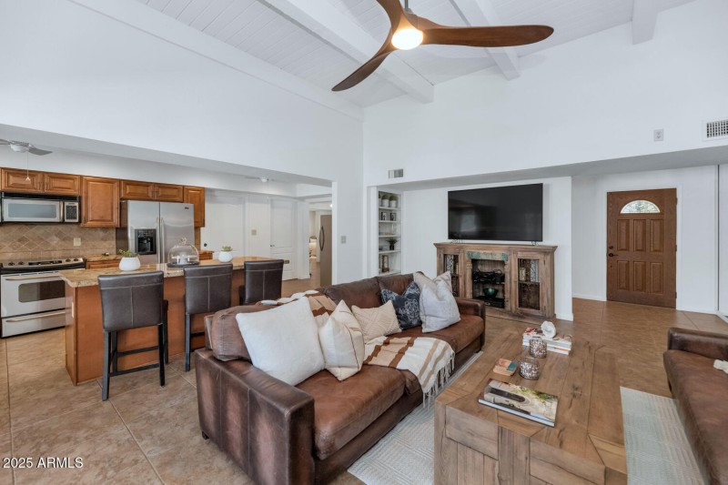 Great Room Open to Kitchen