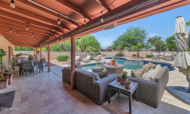 Large Covered Patio