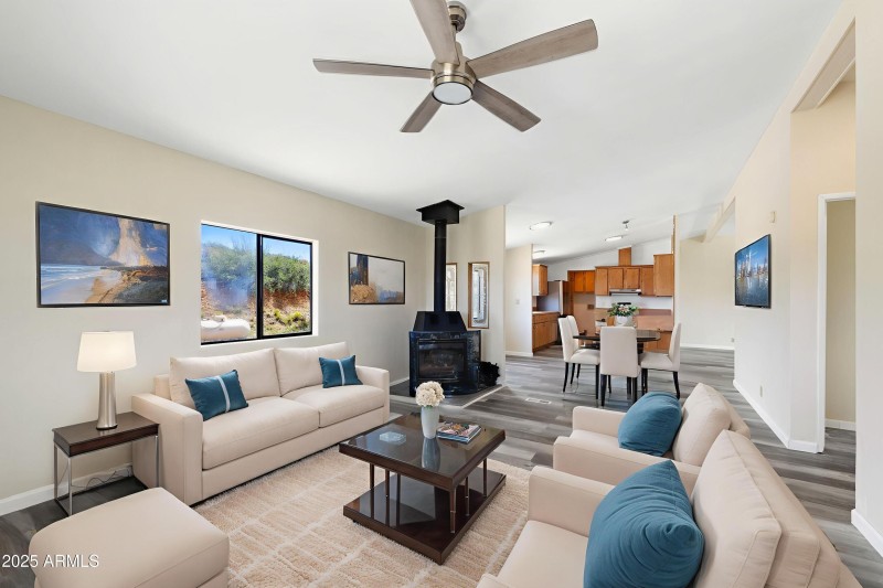 17-Family-Room-to-Kitchen - Living Room