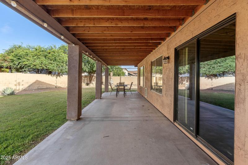 EXTENDED COVERED PATIO