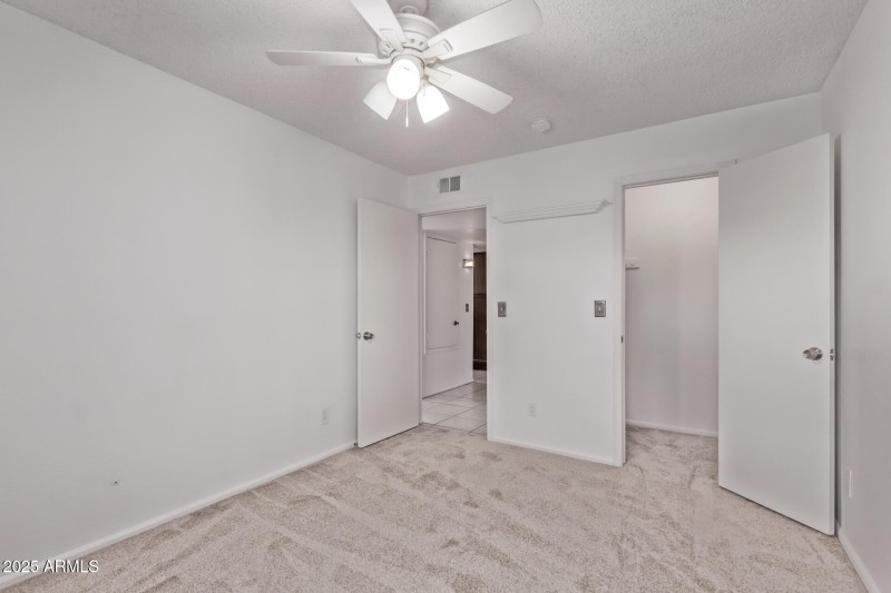 Guest Room walk-in closet!