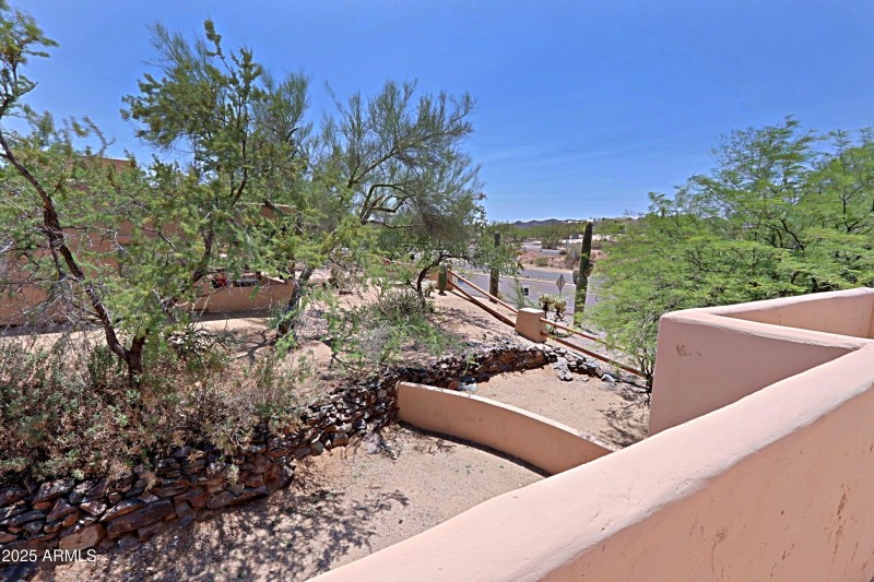 Balcony View of Backyard 2