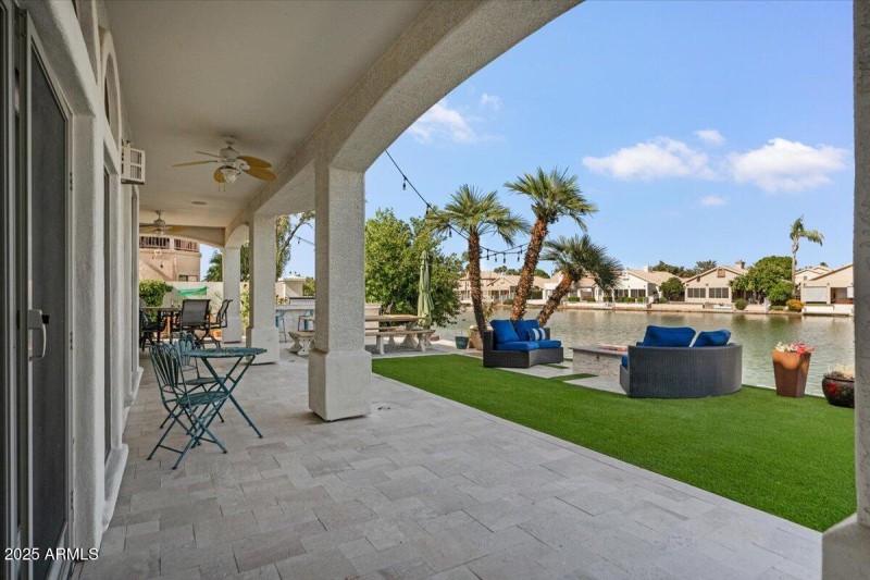 Covered Back Patio