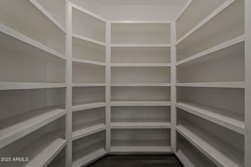 L A R G E Walk In Pantry