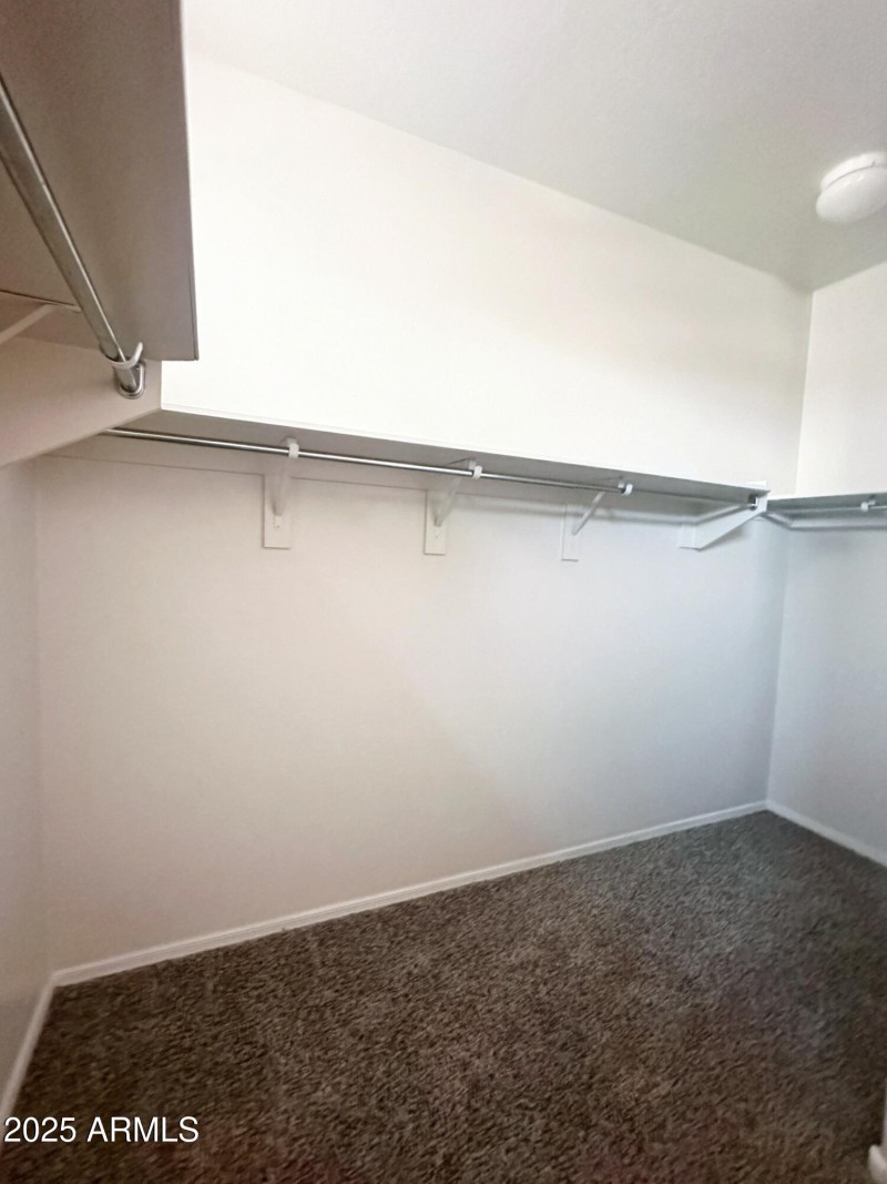 Primary closet