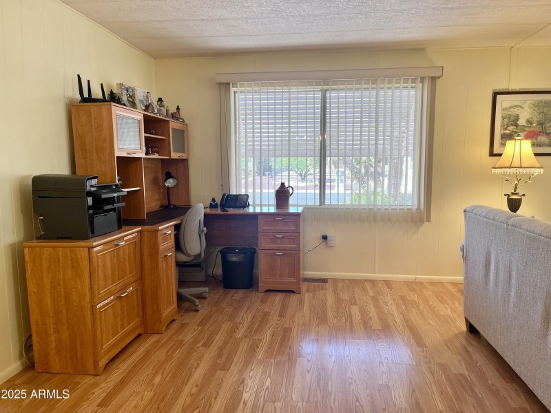 Office Area Behind Living Room