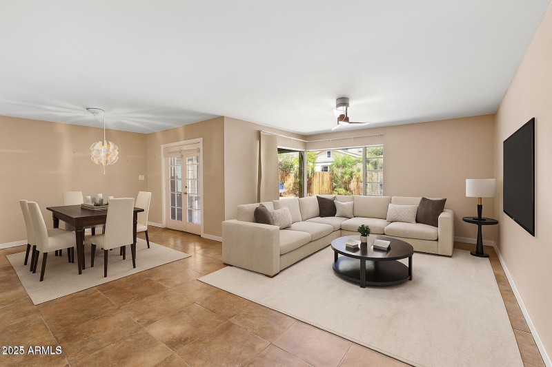 Living & Dining | Virtually Staged