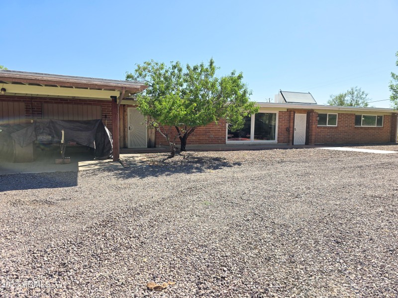 Front of the house