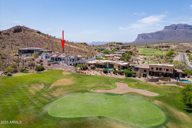 Backing to Hole 5