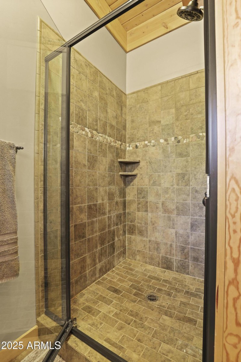 Master shower