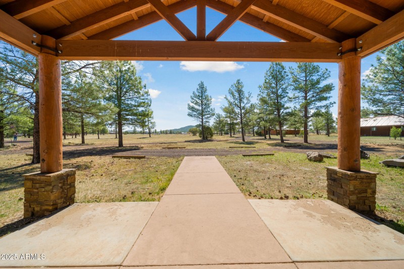 The Lodge - Front Porch View