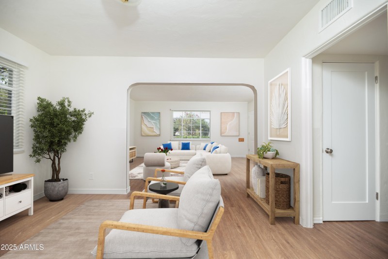 Virtual Staged Family Room
