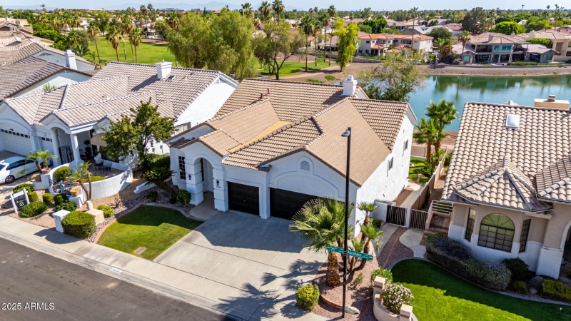 Aerial View of Home