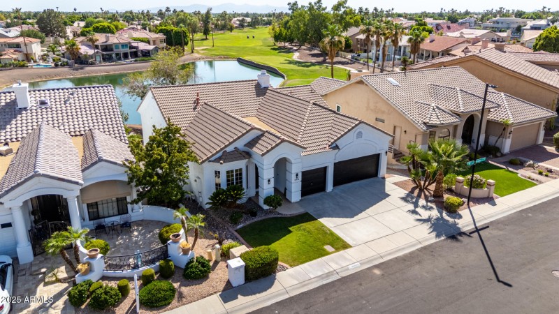 Aerial View of Home
