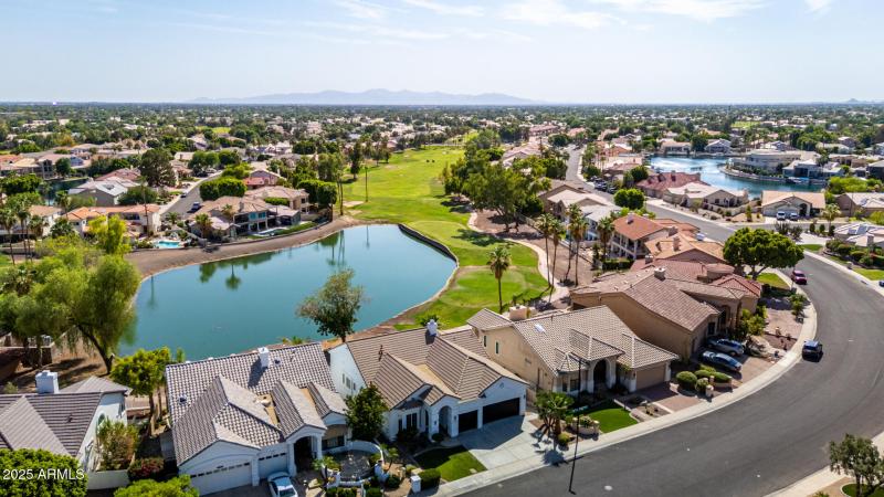 Aerial View of Home
