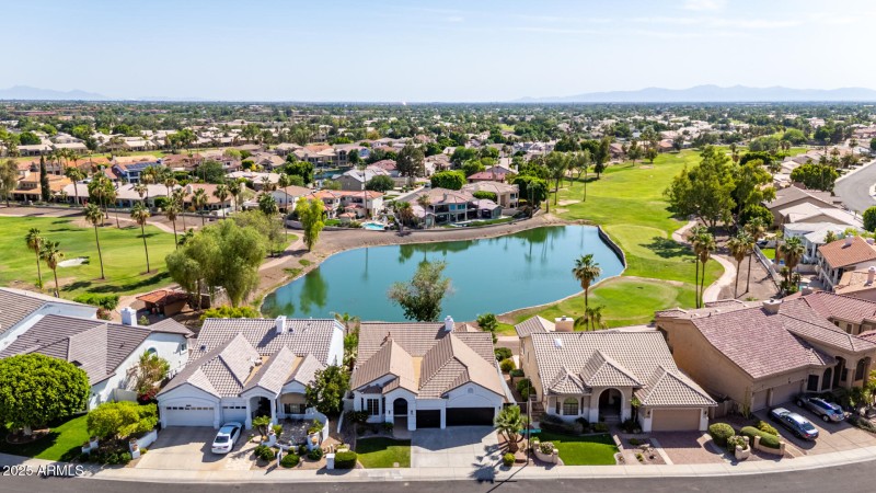 Aerial View of Home