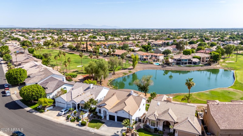Aerial View of Home