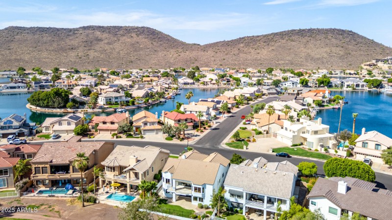Aerial View of Home