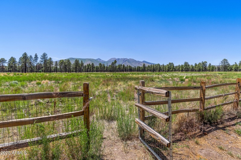 Rear Gate access to National Forest