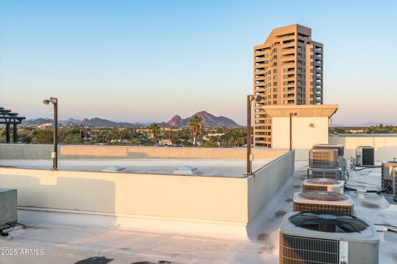 View to East from Rooftop Deck