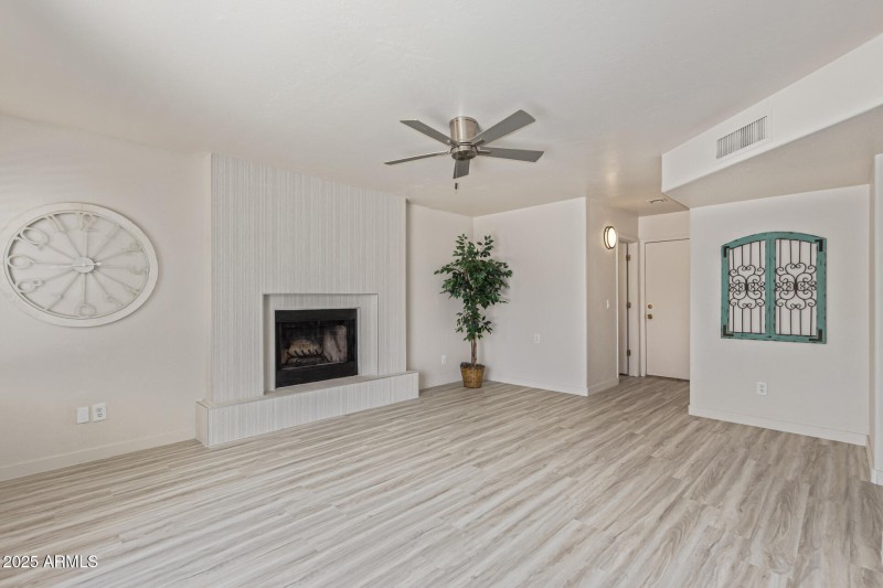 Open floorpan