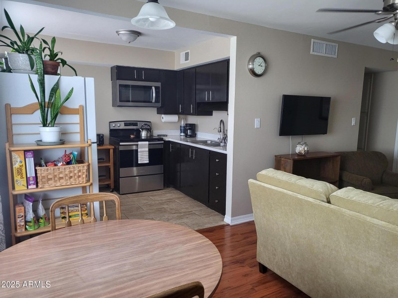 VIEW TO KITCHEN