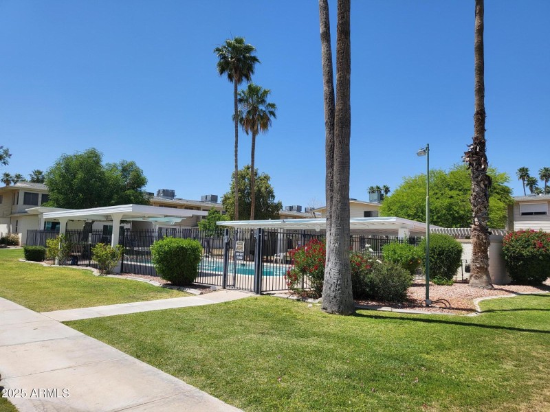 NEAR POOL & MAIL