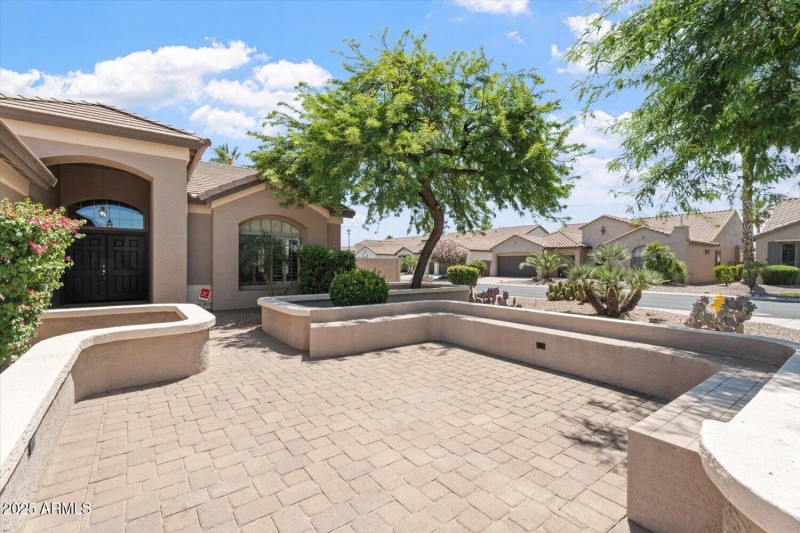 Front Entry Courtyard