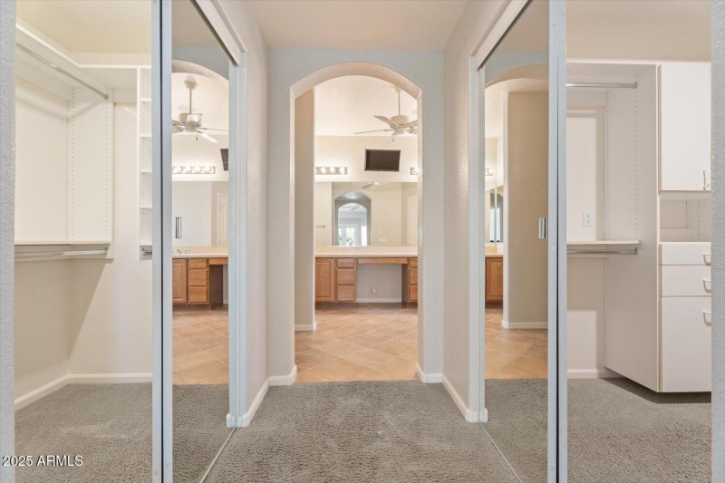 Dual Primary Closets