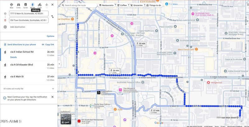 WalkingDistancetoOTS
