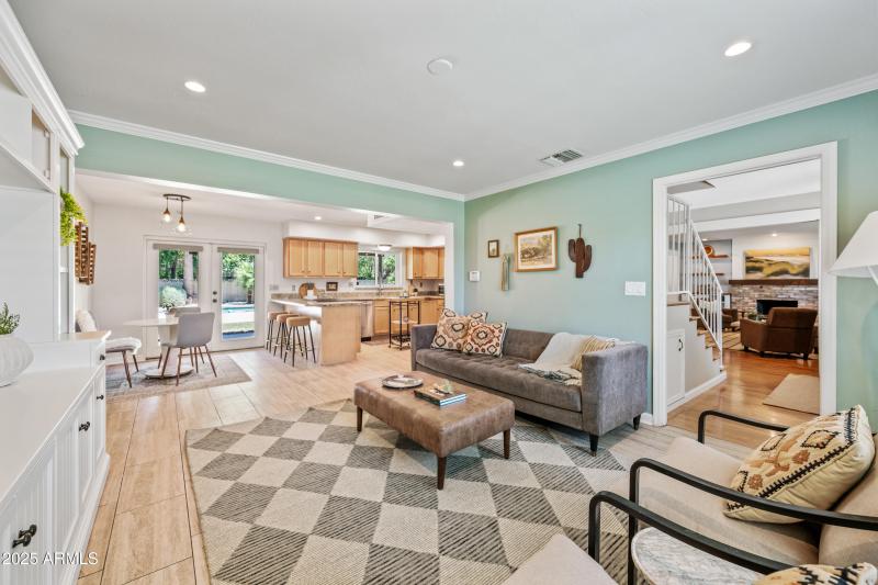 Family Room & Kitchen