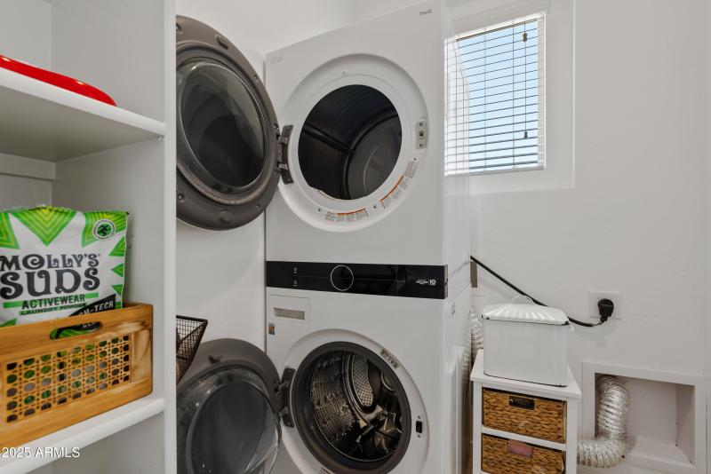 Interior Laundry with Shelving
