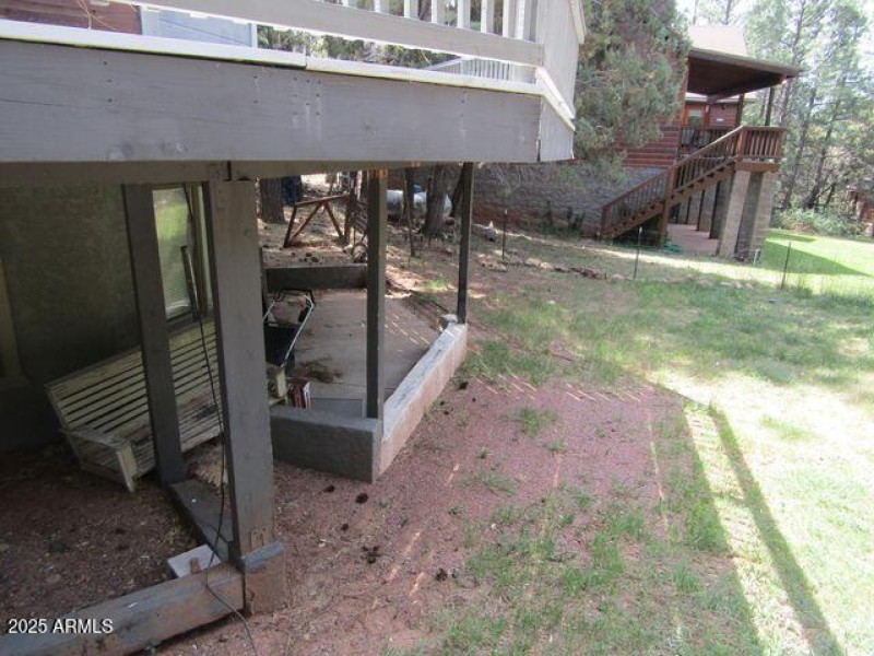 Down patio
