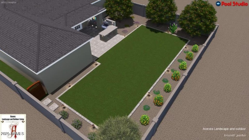 Backyard Rendering