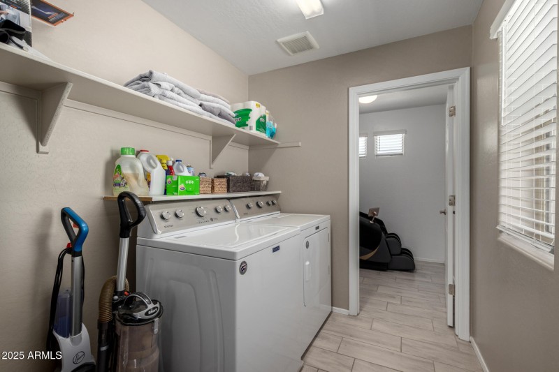Laundry & Storage Room
