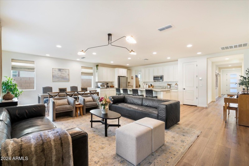 Great room living.