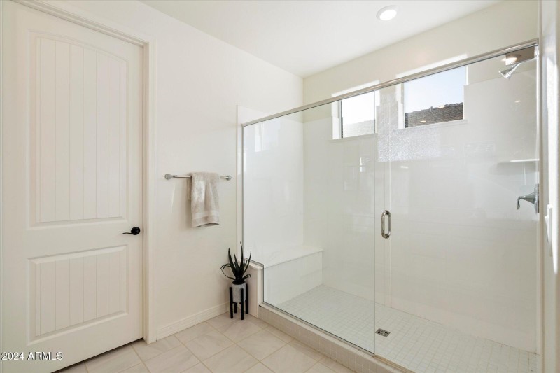 Primary bathroom.