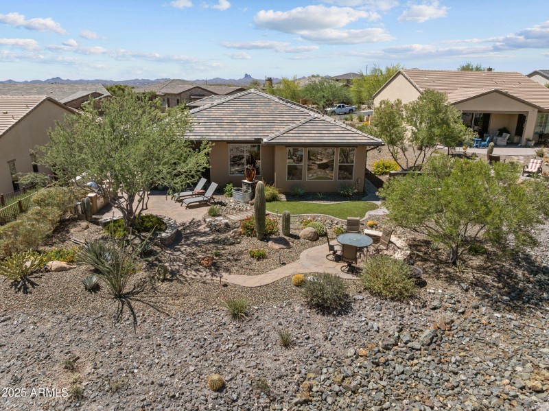 areal of backyard