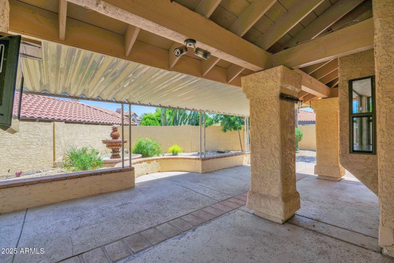 Large Covered Patio