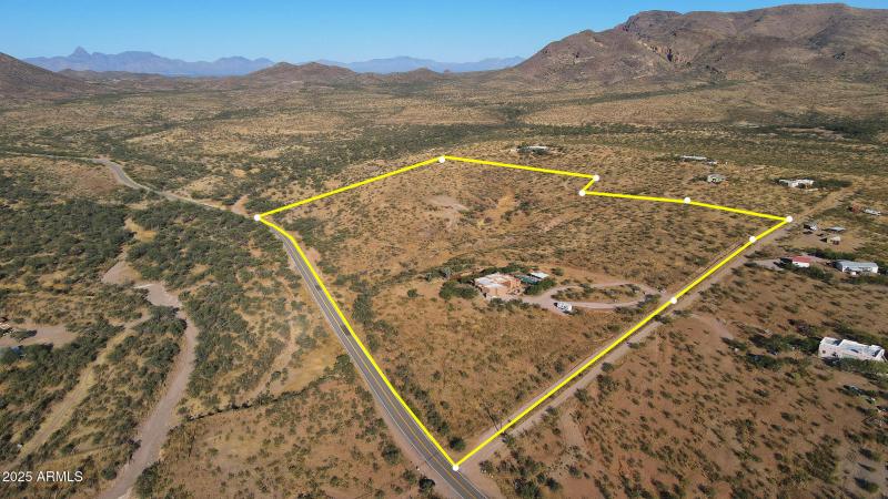 Aerial Map of 30.55 acre Property