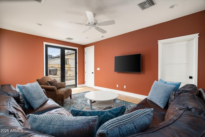 Downstairs den or bedroom