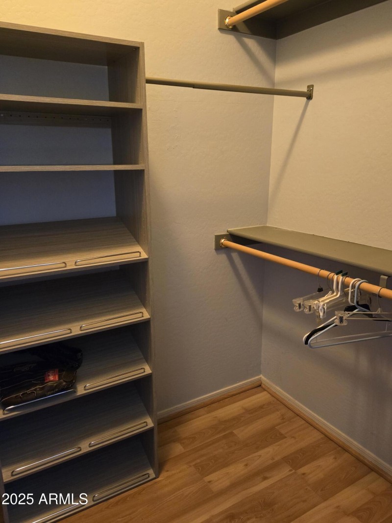 Master closet