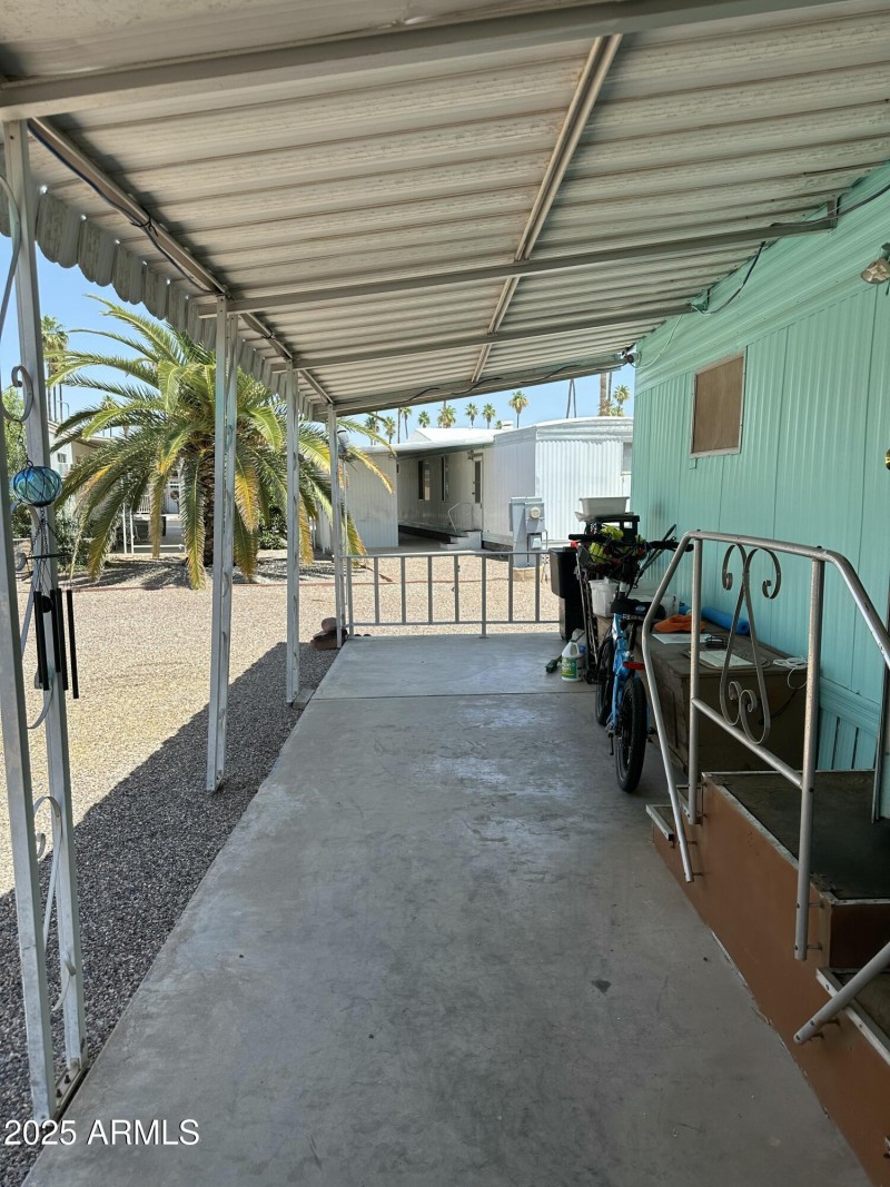 side patio
