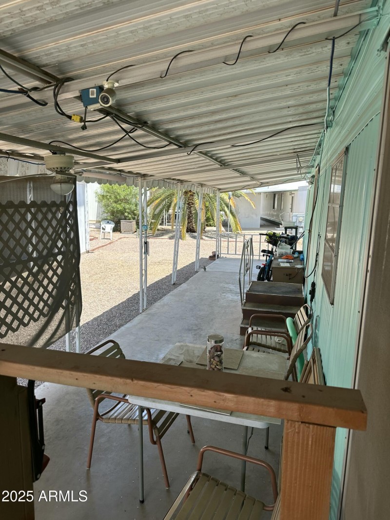 side patio